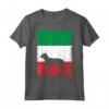 Goldador Cane Bandiera Italia Italiana Vintage - Maglietta per Genitori - Regalo per Amanti dei Cani