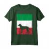 Goldador Cane Bandiera Italia Italiana Vintage - Maglietta per Genitori - Regalo per Amanti dei Cani