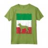 Goldador Cane Bandiera Italia Italiana Vintage - Maglietta per Genitori - Regalo per Amanti dei Cani