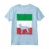 Goldador Cane Bandiera Italia Italiana Vintage - Maglietta per Genitori - Regalo per Amanti dei Cani