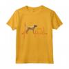 Goldador Dog Heartbeat ECG - I miei cani sono il mio cardio Maglietta - Ideale per Amanti dei Cani