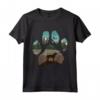 Goldador Paw Mom Dad - Maglietta per Donne Amanti dei Cani - Design Vintage Mountain - Regalo per Natale e Compleanni