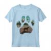Goldador Paw Mom Dad - Maglietta per Donne Amanti dei Cani - Design Vintage Mountain - Regalo per Natale e Compleanni