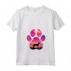 Donna Goldador Paw Mom Dad Dog Lover - Maglietta con Collo a V - Regalo Perfetto per Natale e Compleanni