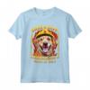 Labrador Retriever Cane Pompiere Goldador Maglietta - Merch per Amanti dei Labrador e Cani da Vigili del Fuoco