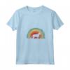 Donna Retro Goldador Vintage Rainbow Dog - Maglietta con Collo a V - Il Miglior Regalo per gli Amanti dei Cani a Natale o Compleanni