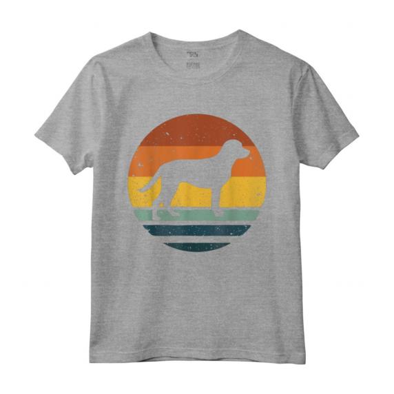Goldador Cane Vintage Mamma Papà Retro Gift Maglietta - Best Goldador Gift for Dog Lovers - Ideale per gli Amanti dei Cani