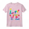 Love Goldador - Fantastica Maglietta Tie Dye per Mamma e Papà Amanti dei Cani - Regalo Perfetto a Sorpresa