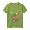 Donna Goldador Tie Dye Love Dog Mamma Papà Maglietta con Collo a V - Regalo per Genitori di Cani - Ideale per Compleanni, Natale, o Ringraziamento