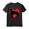 Cuore Rosso Carino - Maglietta Goldador per Amanti dei Cani - Ideale per Mostrare l'Amore verso il tuo Cane