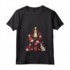 Donna Goldador - Maglietta Albero di Natale dorato per laboratorio - Regalo unico per Mamma - Ideale per Natale