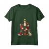 Donna Goldador - Maglietta Albero di Natale dorato per laboratorio - Regalo unico per Mamma - Ideale per Natale