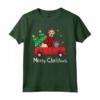 Goldador - Albero di Natale per Camion - Maglietta divertente per amanti dei cani - Regalo di Natale