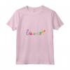 Donna Love Goldador Tie Dye Paw Mamma Papà Maglietta con Collo a V - Design Divertente per Amanti dei Cani - Ideale per Natale, San Valentino o Compleanni