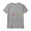 Donna Love Goldador Tie Dye Paw Mamma Papà Maglietta con Collo a V - Design Divertente per Amanti dei Cani - Ideale per Natale, San Valentino o Compleanni