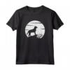 Goldador - Ombra per Cani sotto la Luna Piena - Maglietta per Halloween - Abbigliamento Unico per Cani HapTiger