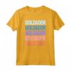 Funny Modern Repeated Text Design Goldador Maglietta - Unique Dog Tee for Dog Lovers - Buy Online