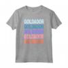 Funny Modern Repeated Text Design Goldador Maglietta - Unique Dog Tee for Dog Lovers - Buy Online