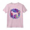 Goldador Dog Lover - Pet Pink Acquerello Splatter Art Love Maglietta - Ideale per Festa della Mamma, Festa del Papà, Compleanni e Natale