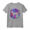 Goldador Dog Lover - Pet Pink Acquerello Splatter Art Love Maglietta - Ideale per Festa della Mamma, Festa del Papà, Compleanni e Natale