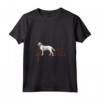 Donna Goldador Dog Heartbeat ECG - I Miei Cani Sono il Mio Cardio - Maglietta con Collo a V per Amanti dei Cani
