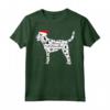 Buon Natale Goldador Cane Natale Maglietta - Ideale Regalo per gli Amanti dei Cani - Design Silhouette Unico