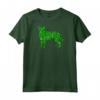 Goldador San Patrizio - Maglia con Maniche Raglan per Orgogliosi Genitori di Goldador - Regalo Unico per il Giorno di San Patrizio