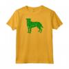 Goldador San Patrizio - Maglia con Maniche Raglan per Orgogliosi Genitori di Goldador - Regalo Unico per il Giorno di San Patrizio