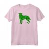 Goldador San Patrizio - Maglia con Maniche Raglan per Orgogliosi Genitori di Goldador - Regalo Unico per il Giorno di San Patrizio
