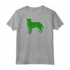 Goldador San Patrizio - Maglia con Maniche Raglan per Orgogliosi Genitori di Goldador - Regalo Unico per il Giorno di San Patrizio
