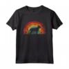 Goldador Vintage Rainbow Dog - Maglietta Uomo Donna per Amanti dei Cani - Regalo Perfetto per Natale e Compleanni