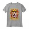 Labrador Retriever Cane Pompiere Goldador - Maglietta Merch per Amanti dei Labrador e Cani Antincendio - Acquista Online!