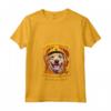 Labrador Retriever Cane Pompiere Goldador - Maglietta con Collo a V per Fan del Labrador e Cani Antincendio - Acquista Merch Labrador Retriever
