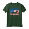 HapTiger Shadow nella Bandiera degli Stati Uniti - Patriotic Maglietta Goldador - Abbigliamento per Cani e Amanti dei Cani USA