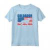 HapTiger Shadow nella Bandiera degli Stati Uniti - Patriotic Maglietta Goldador - Abbigliamento per Cani e Amanti dei Cani USA