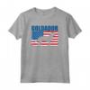 HapTiger Shadow nella Bandiera degli Stati Uniti - Patriotic Maglietta Goldador - Abbigliamento per Cani e Amanti dei Cani USA