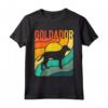 Goldador Vintage Retro Cane Mamma Papà - Maglietta Regalo per Amanti degli Animali Domestici - Ideale per Genitori di Goldador