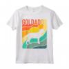 Goldador Vintage Retro Cane Mamma Papà - Maglietta Regalo per Amanti degli Animali Domestici - Ideale per Genitori di Goldador