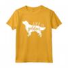 Life is Golden T Shirt per gli amanti del Golden Retriever - Leggera e Classica - Ideale per gli Appassionati di Cani