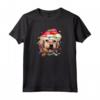 Golden Retriever - Maglietta Natalizia con Luci Natalizie - Ideale Regalo per Amanti del Golden Retriever a Natale