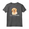 Parlo Fluente Golden Retriever - Maglietta Divertente per Proprietari di Cani Goldie - Ideale per Regalo di Natale o Compleanni