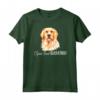 Parlo Fluente Golden Retriever - Maglietta Divertente per Proprietari di Cani Goldie - Ideale per Regalo di Natale o Compleanni
