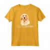 Parlo Fluente Golden Retriever - Maglietta Divertente per Proprietari di Cani Goldie - Ideale per Regalo di Natale o Compleanni