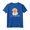 Parlo Fluente Golden Retriever - Maglietta Divertente per Proprietari di Cani Goldie - Ideale per Regalo di Natale o Compleanni