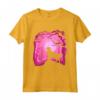 Golden Retriever Retro Rosa - Maglietta Cane per Amanti dei Cani - Regalo Unico per Proprietari di Golden Retriever