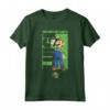 HapTiger Luigi You Just Got Luigi'd Logo Maglietta - Official Super Mario Bros Apparel for Men, Women, Boys, Girls - Nintendo T-Shirt for Fans
