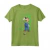 HapTiger Luigi You Just Got Luigi'd Logo Maglietta - Official Super Mario Bros Apparel for Men, Women, Boys, Girls - Nintendo T-Shirt for Fans