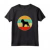 Mamma grifone di Bruxelles retrò - Maglietta vintage cane Yorkshire Terrier - Regalo originale per amanti dei cani - Ideale per Natale o Compleanno