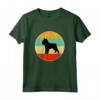 Mamma grifone di Bruxelles retrò - Maglietta vintage cane Yorkshire Terrier - Regalo originale per amanti dei cani - Ideale per Natale o Compleanno