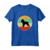Mamma grifone di Bruxelles retrò - Maglietta vintage cane Yorkshire Terrier - Regalo originale per amanti dei cani - Ideale per Natale o Compleanno